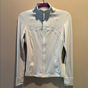 LULULEMON DEFINE JACKET *NULU IN HEATHERED CORE ULTRA LIGHT GRAY SZ 6 NWT